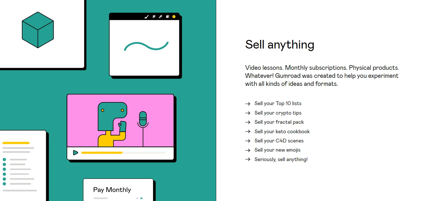 Image from Gumroad 2